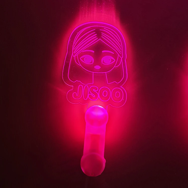 ROSE   LISE JENNIE JISOO  Customize Acrylic  glow sticks for concerts