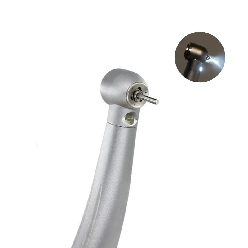 New Dental Student Handpiece Set Triple Water Spray LED High-speed Handpiece And External Water Way Low-speed Handpiece Kit