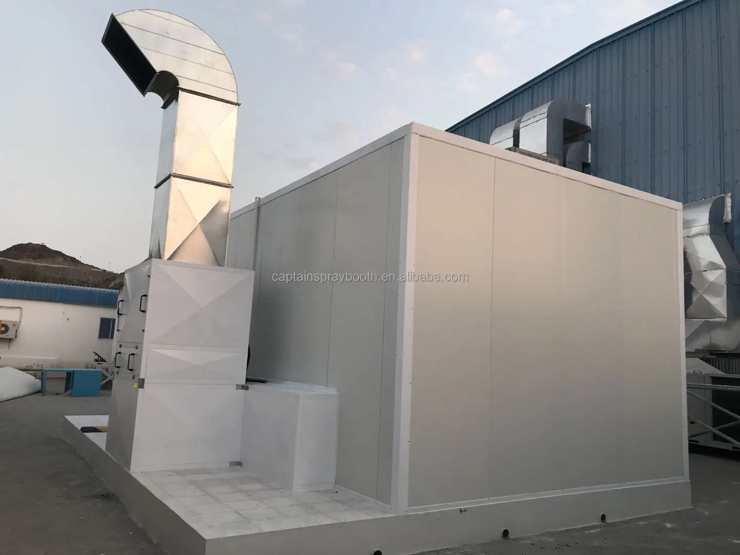 Customers Customized Downdraft Automotive Car Spray Booth for Vehicles With CE