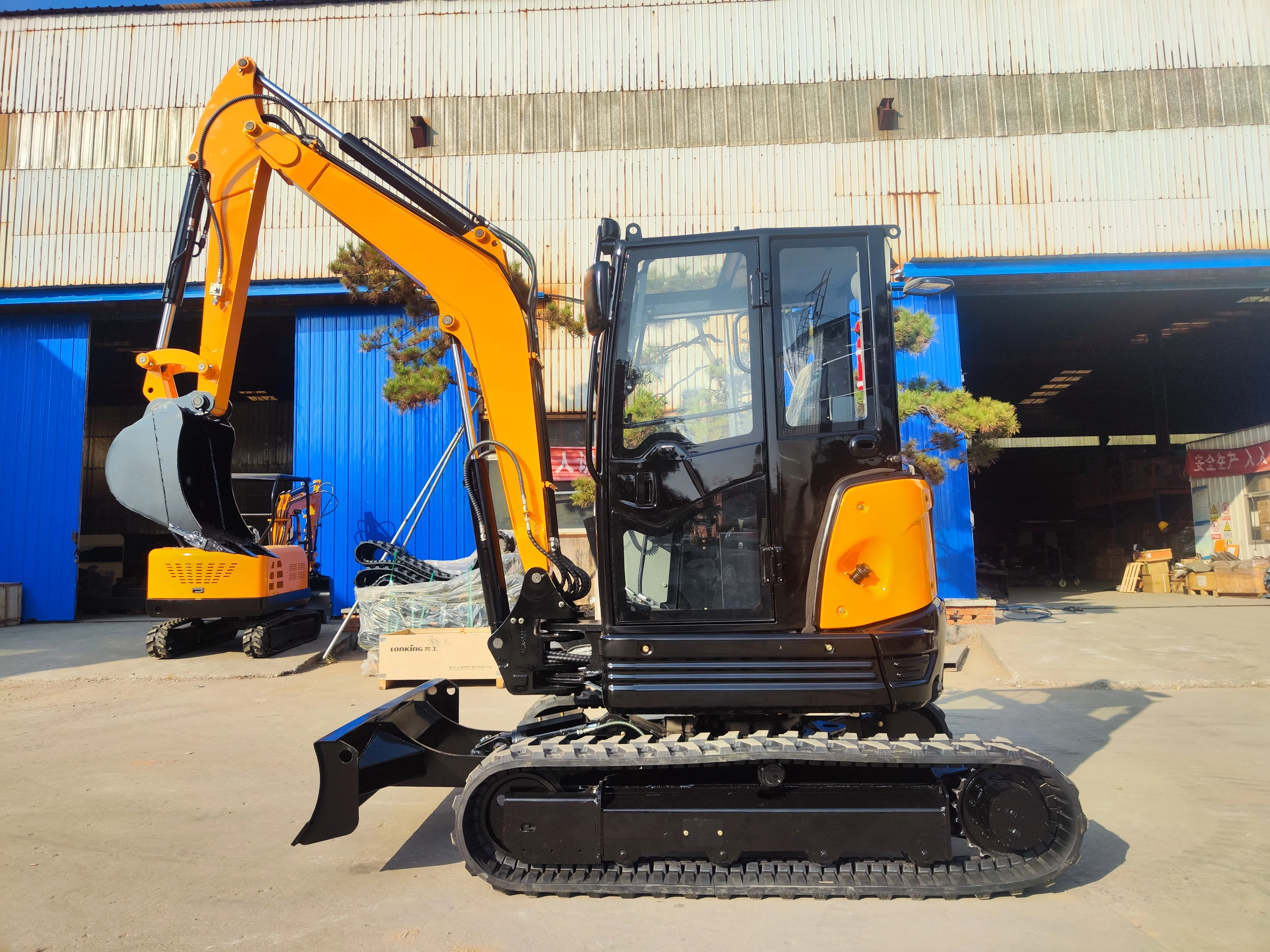 Free Shipping 3 ton 2.5 ton mini excavator Price Micro Mini Digge Small Hydraulic Crawler Mini Excavator 2 ton For Sale