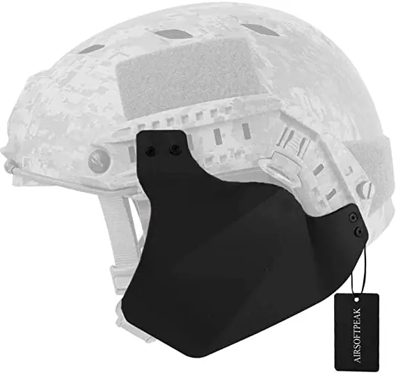 REVIXUN Tactical Military Paintball Helmet Up-Armor Side Cover Ear Protection Helmet Side Covers