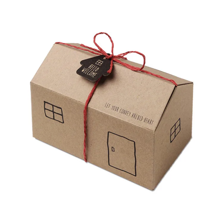 Brown Recycled Kraft Gift Box Candy Treat BoxesSmall Goodie Treat gift Boxes for Wedding Birthday Party