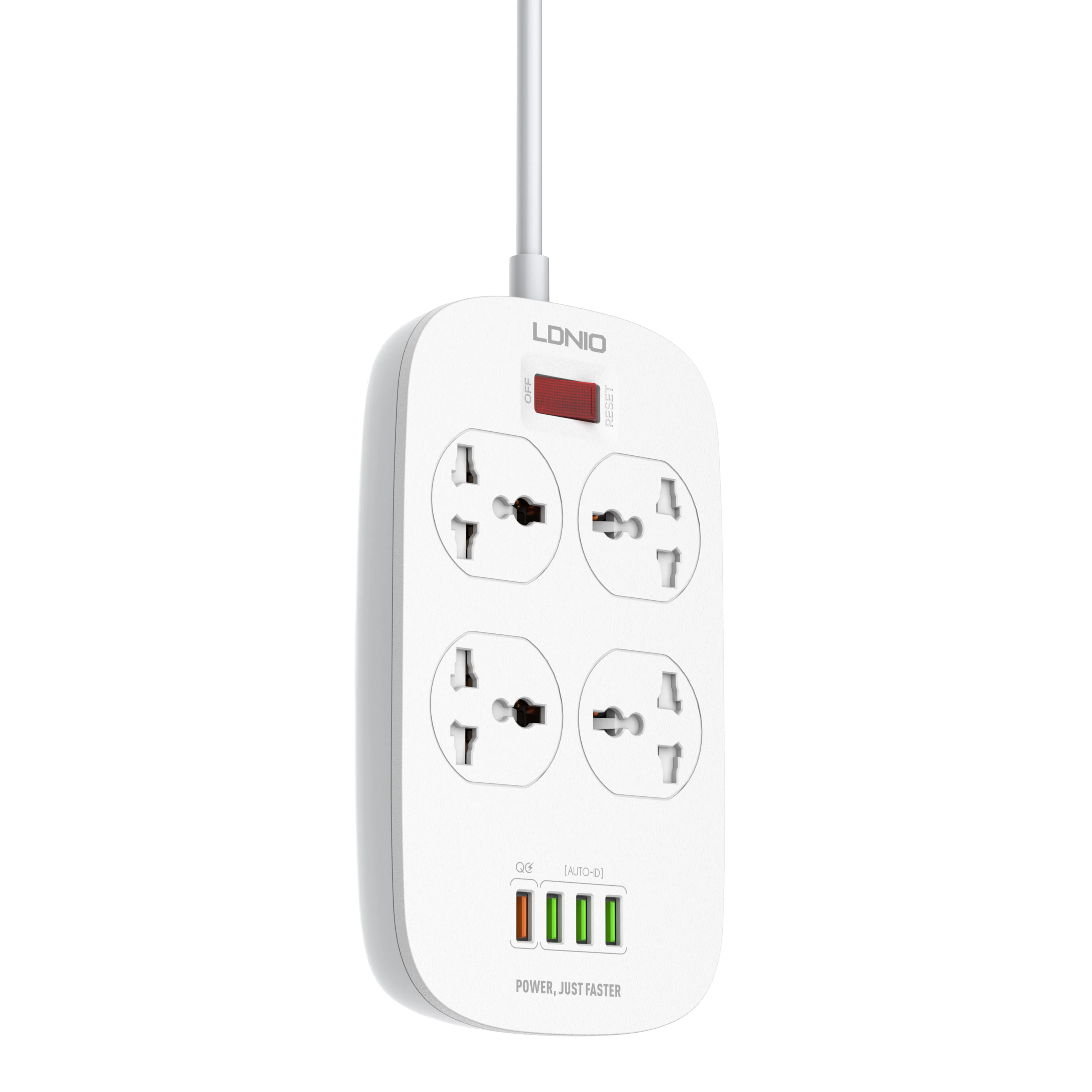 Универсальный сетевой фильтр Ldnio SC4407 для быстрой зарядки QC3.0 с Usb разъемом ЕС Великобритании США стабилизатор