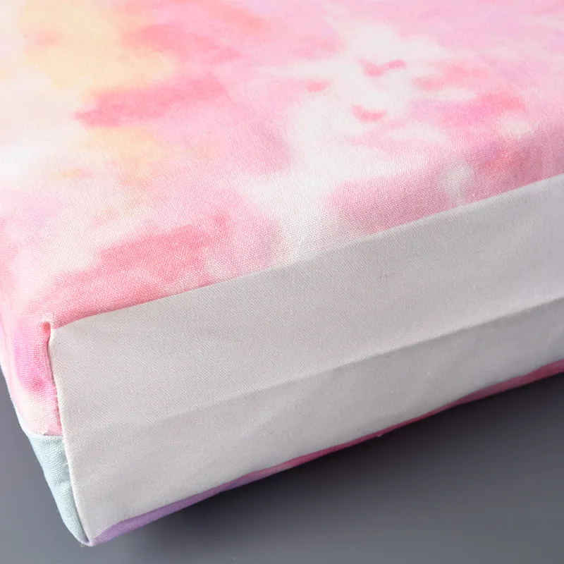 Factory Wholesale Eco-friendly Reusable Custom Rope Handle Cotton Canvas Beach Tote Bag