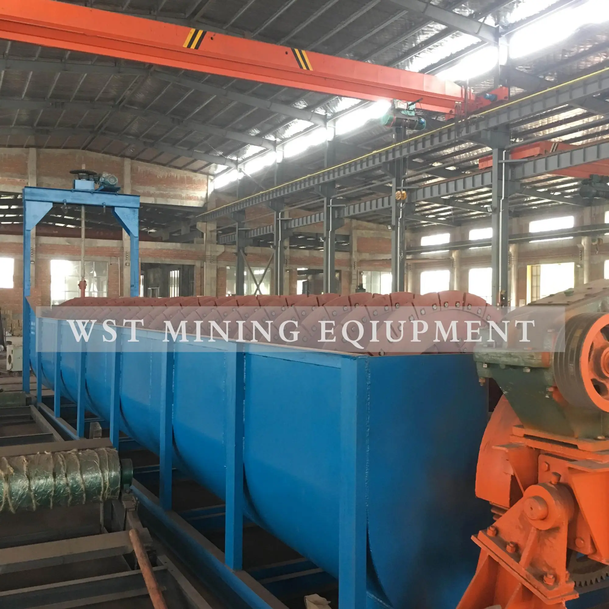 Lab Scale Spiral Classifier Silica Sand Ore Copper