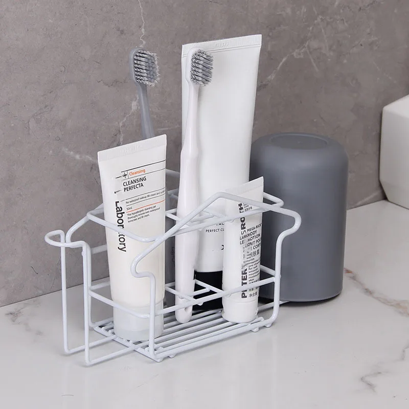 New design Bathroom Storage Wall Mount Rack Chrome Towel Holder Soap Holder Steel Storage Holder With Suction Cup