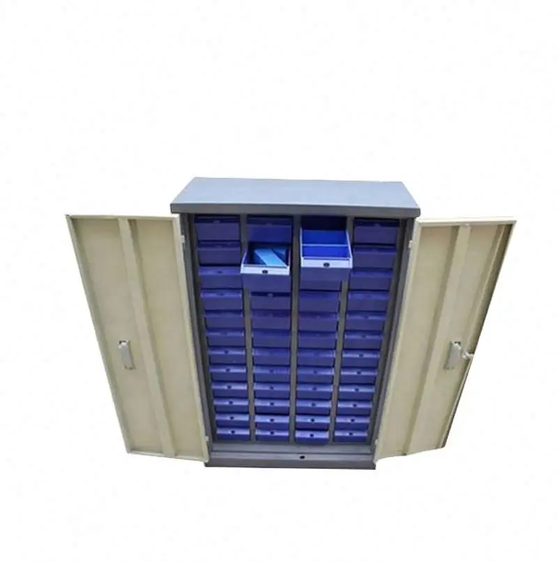 Plastic Parts Cabinet Tool Spare Parts Storage Cabinet Cabinet Steel Multiple Optional 100 Drawer Office Furniture Modern