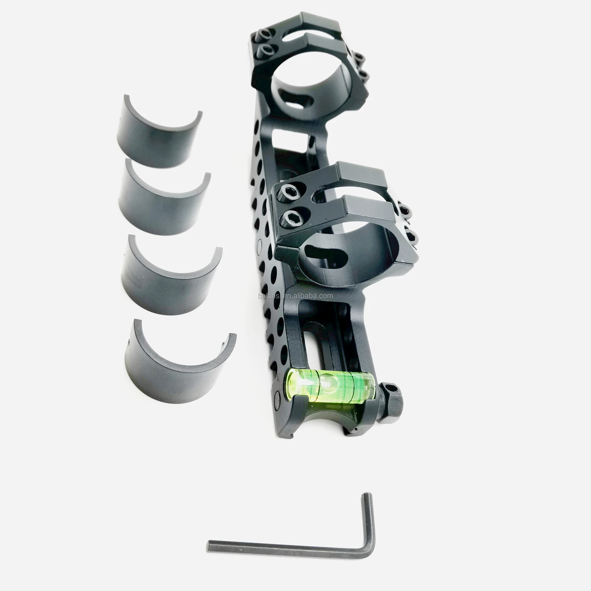 30mm/25.4mm Dual Ring Cantilever Scope Mount with Bubble Level