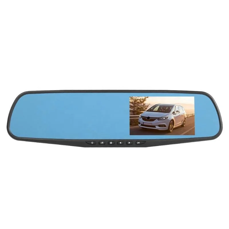 Factory Price Car Black Box Full HD 1080P Car Dvr Camera Auto 4.3 Inch Rearview Mirror Dash Cam Black Box Camcorder