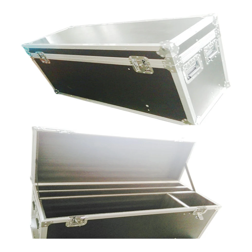 Guaranteed Quality Unique Gray Silver Aluminium Flight Case With Wheels
