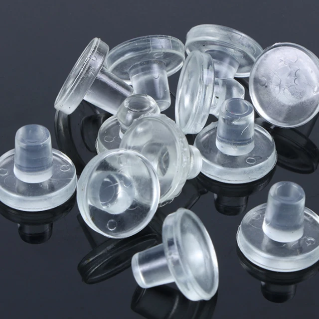 Customized Color Silicone Rubber Stoppers Heat-Resistant Rubber Sealing End Cover Plugs For Electronic Equipment