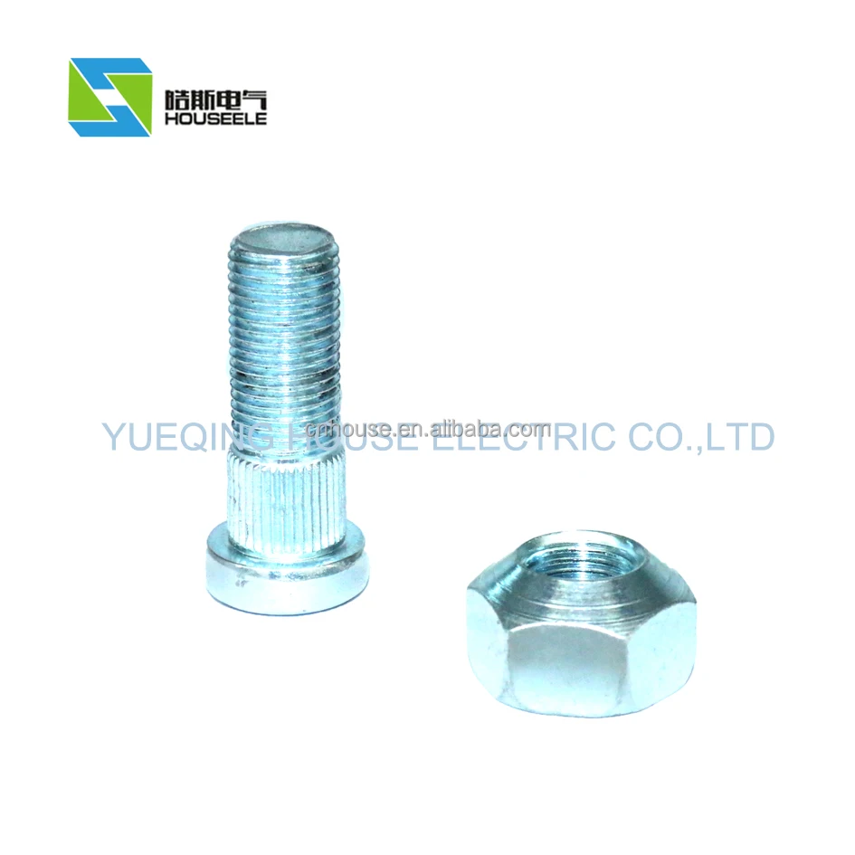 Valley style  galvanized gearbox wheel bolt