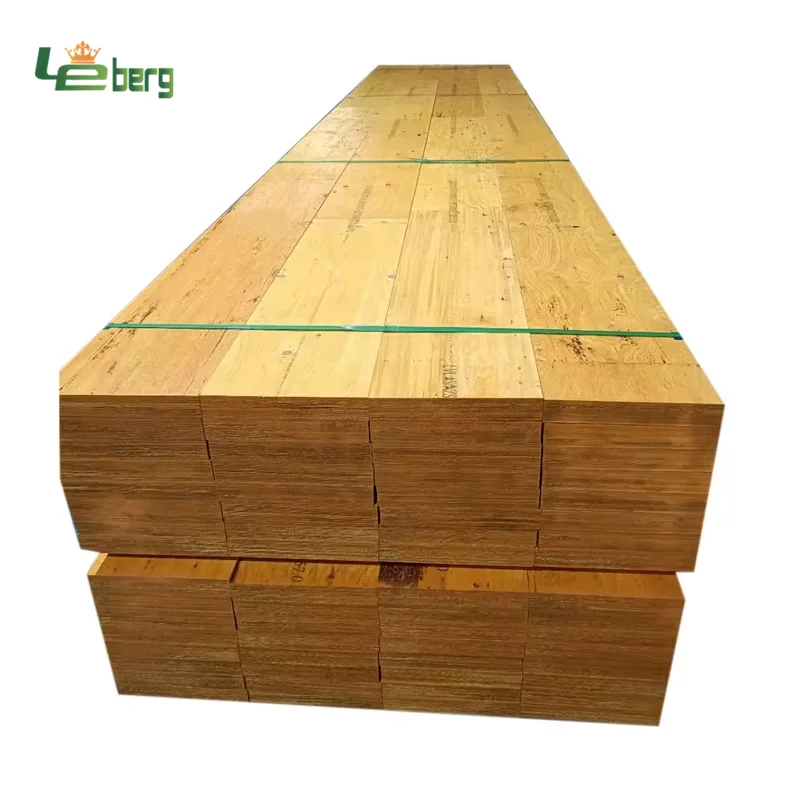 LVL Lumber for Roof Construction Wooden Pine LVL Timber (laminated Veneer Lumber) Veneer Board Beam Pine FIRST-CLASS E0