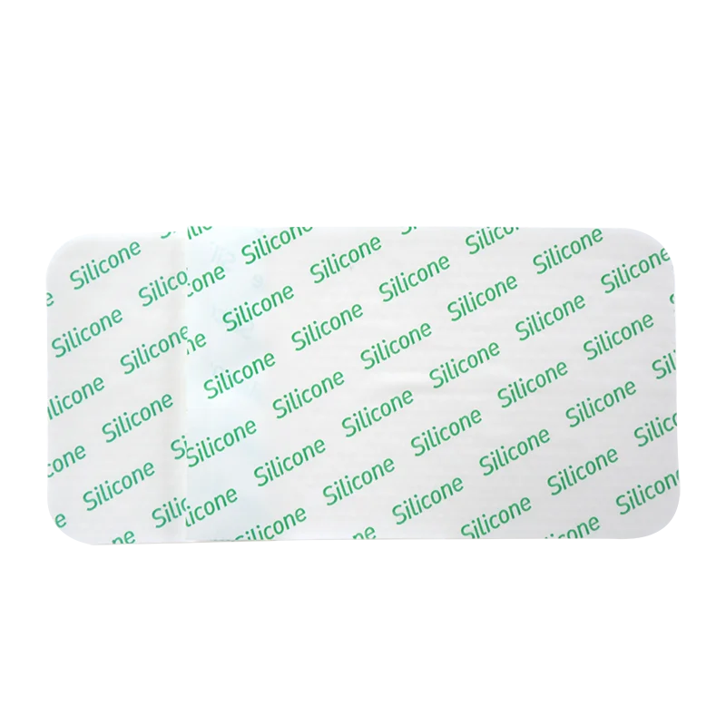 JCMED Silicone Gel Bordered Foam Dressing Extra Thin Silicone Gel Foam Dressing