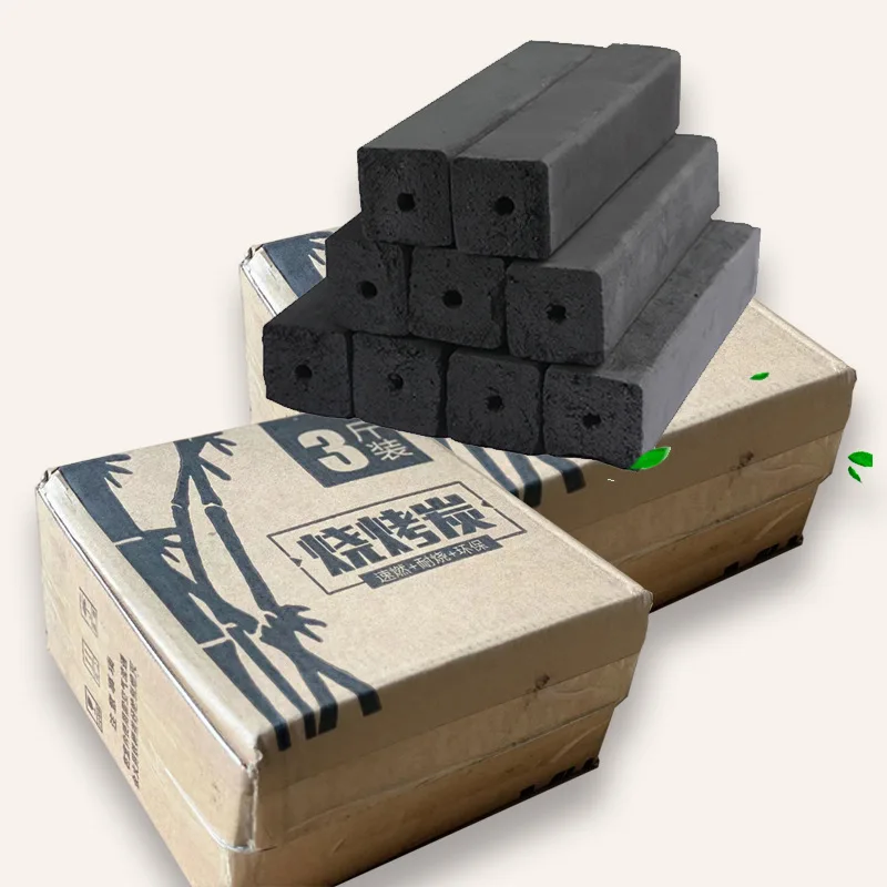 Wholesale Hexagonal Hardwood BBQ Charcoal Briquette