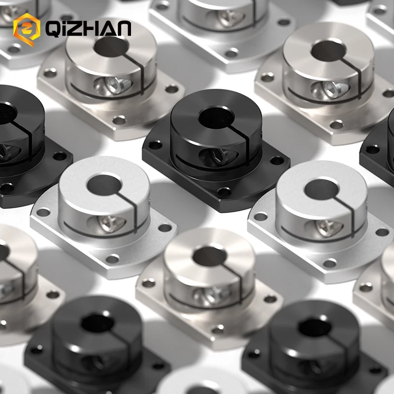 High Quality Compact Flange Mounting Mold Casting with Slit Shaft Support Linear Motion Automation Assembly Diameter 6-40