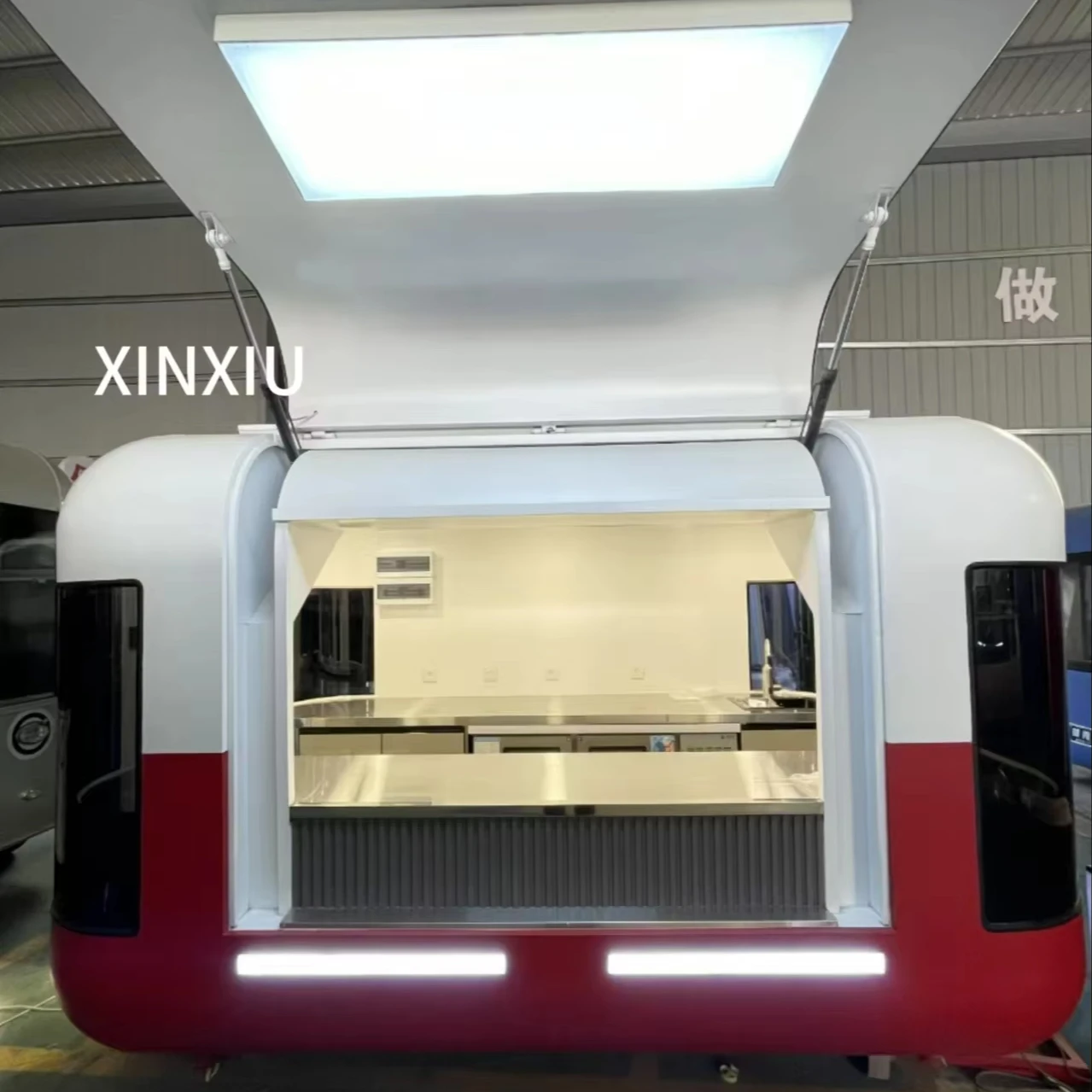 Export Israeli food kioskstreet food cartmobile coffee cart with full kitchen pizzaair conditioning restaurant wholesale price