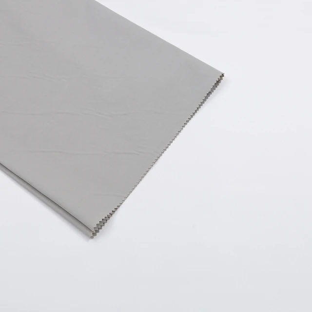 
The best-seller waterproof plain crease fabric 228T Nylon Taslon PU coating for garment 