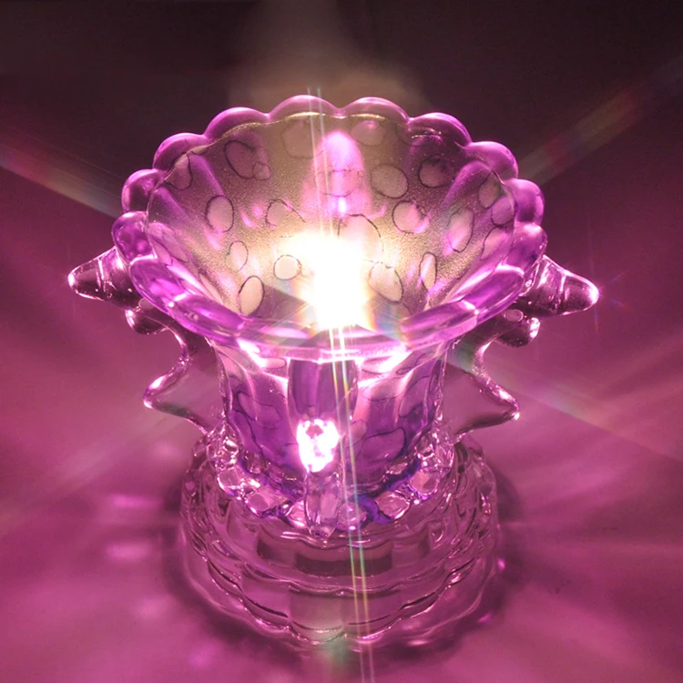 Manufacture Wholesale Electric Crystal Oil Burners Multifunction Fragrance Lamp