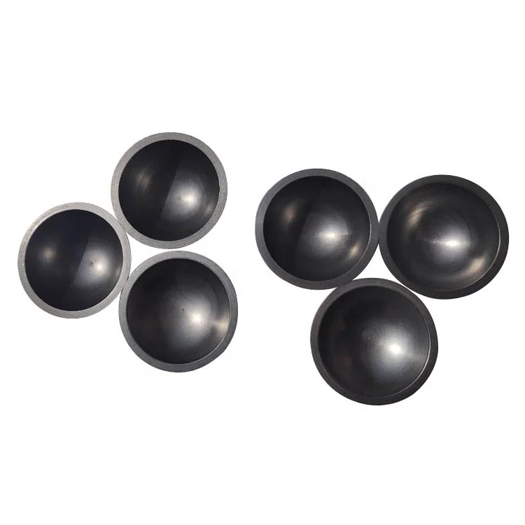 1.68-1.91 g/cm3 density corrosion resistance 1-3kg high purity casting graphite crucible pot