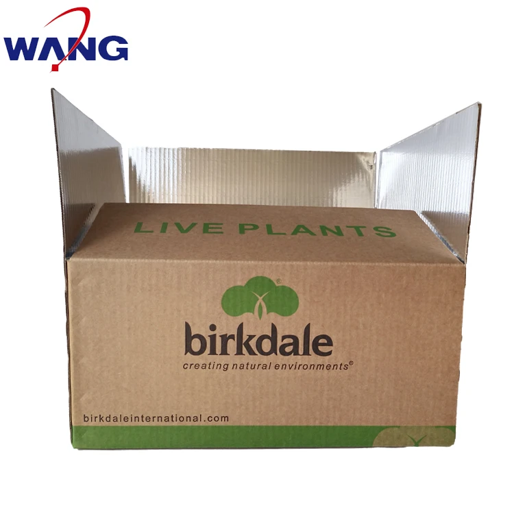 custom freezer food packaging insulated frozen food box packaging shipping carton box frozen chicken boxes