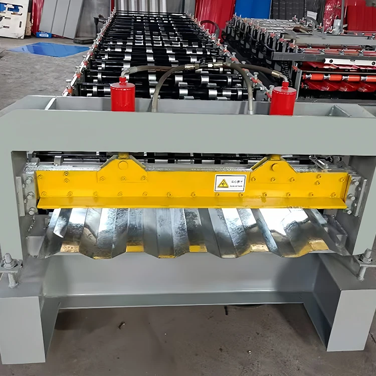 Professional Manufacture Steel Tile Sheet Truck Container Making Carriage Board Car Panel Roll Forming Machine