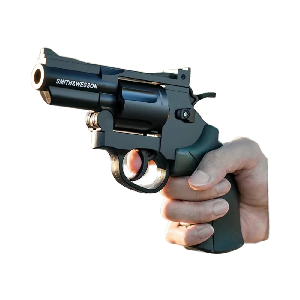 RTS Revolver toy soft projectile gun Continuous projectile projectile throwing toy revo gun UDL XM1014 toy guns metal revolver