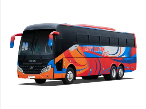Klq6136df Higer дизель 31 сиденье роскошный автобус дизайн максимальный тип двигателя Lhd Размер шины водителя