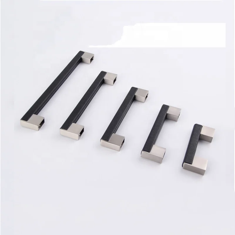 Кожаные ручки для мебели, ручки для ящика, шкафа, кухонная дверная ручка, шкаф, шкаф, тянущиеся ручки, мебельные фитинги