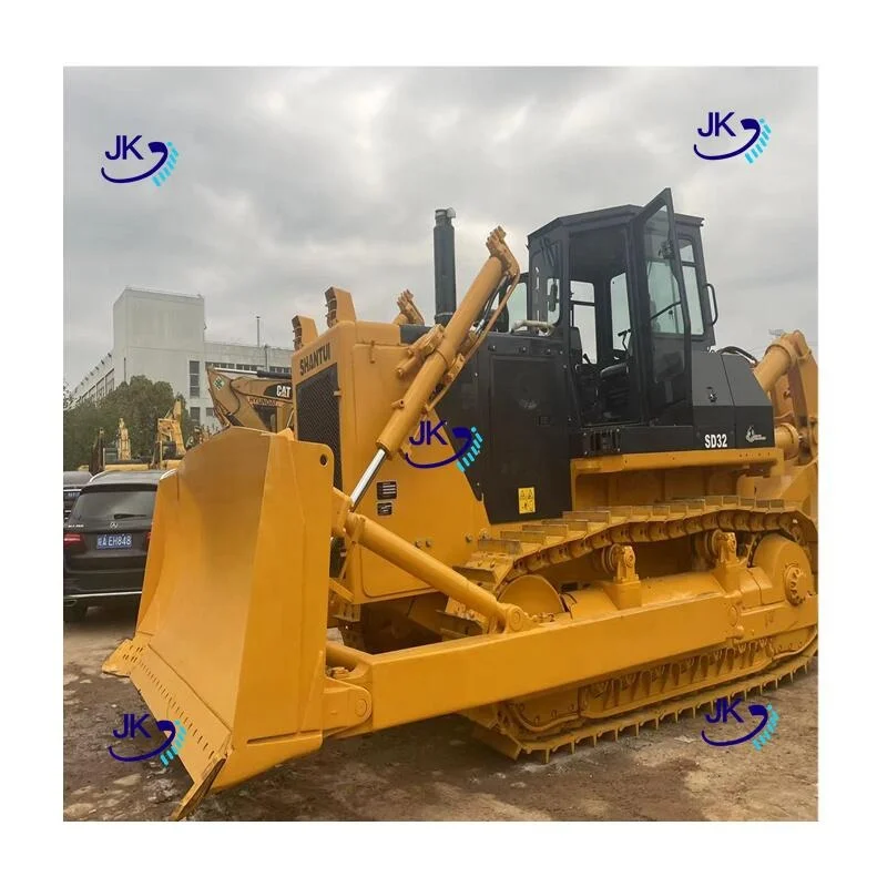 SD 32 Подержанный бульдозер Shantui SD32 320HP Cummins двигатель Б/у