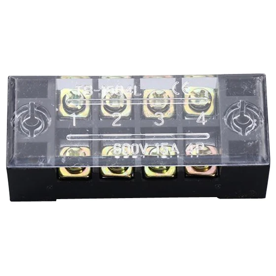 600V 15A 4P block connector terminal block