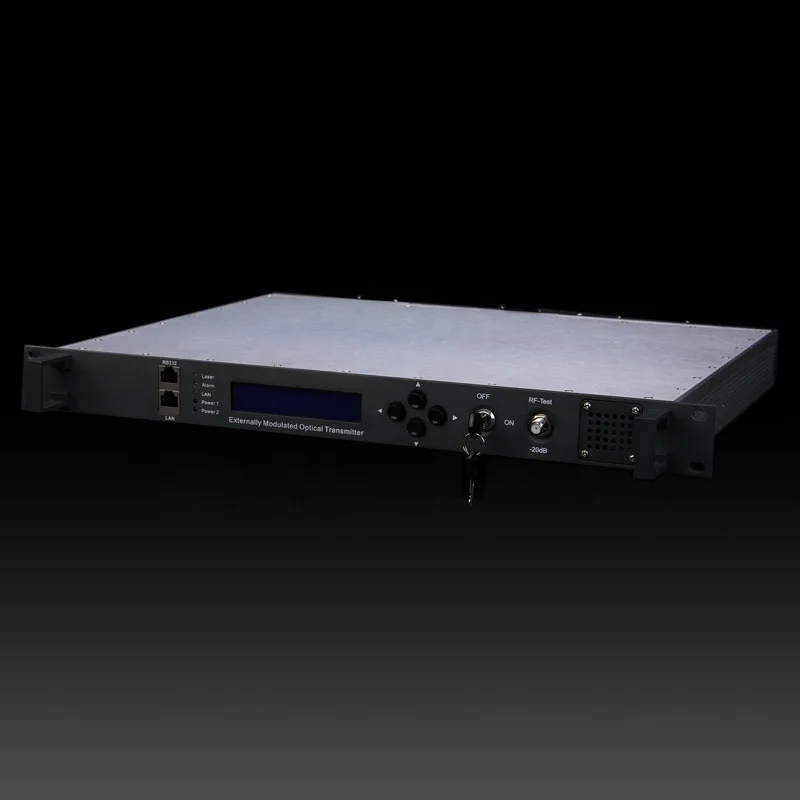 Top-class 1550 External Modulation Optical Laser Transmitter (HT8500T)