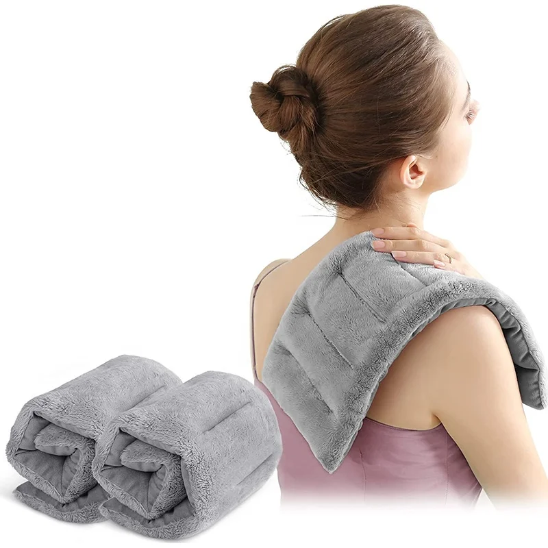 microwave heat pad for neck and shoulders wheat bag heat pack herbal aroma therapy