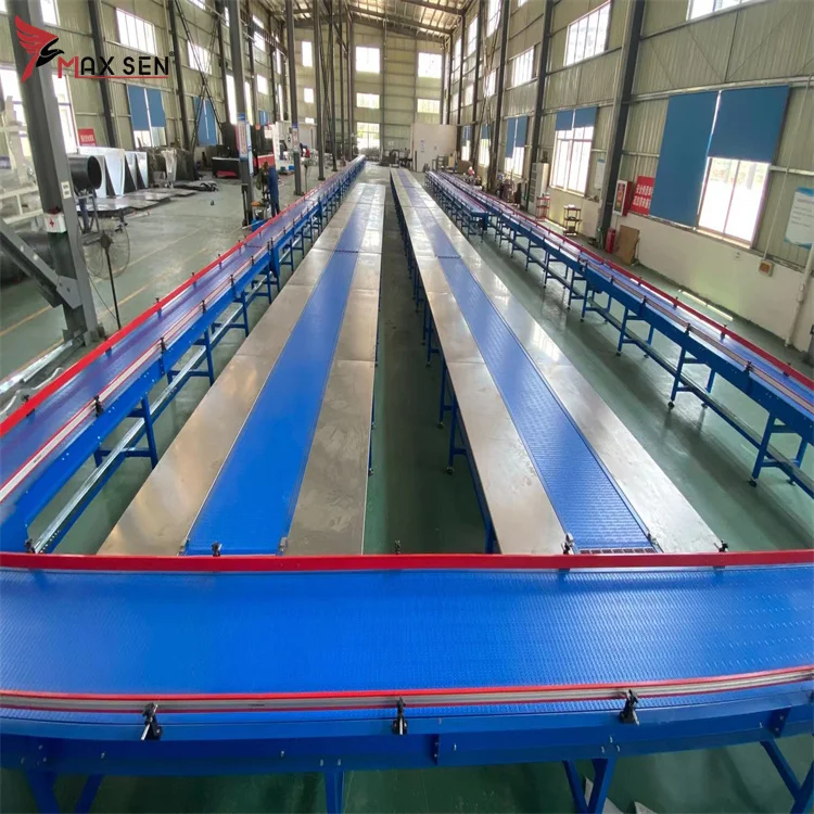 Индивидуальная модульная ленточная конвейерная система для пищевой промышленности