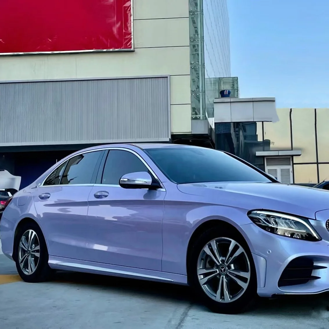 Hot Selling Infrared Proof Satin Series Glossy Blue Car Color Change PET PPF Film