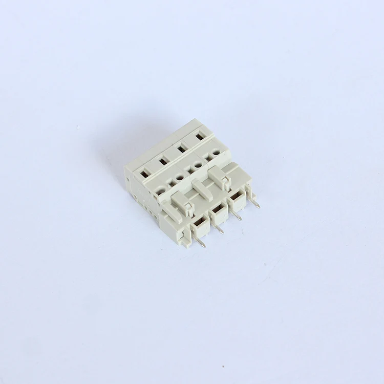4 Pin Terminal Blocks Pluggable Cable To Cable/Cable To PCB Board Screwless Terminal Block