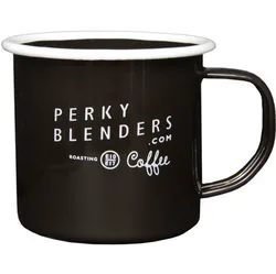 Enamel Mug- Outdoor Camping Mugs - Ideal For Early Morning Coffee Or Cold Beverages- Coffee Mug- 16 Oz (Red)