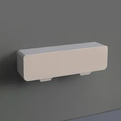 Wholesale Kitchen Product Plastic Wall Mounted Condiment Storage Jars Racks Set 4 Grids Seasoning Box Spice Container With Spoon