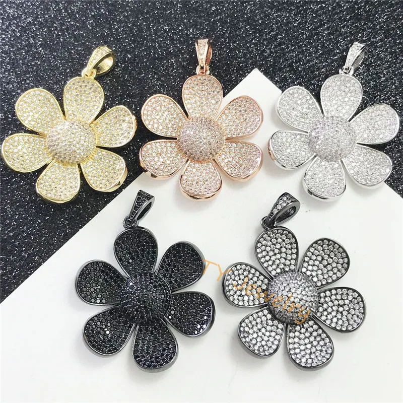 New Stunning fashion the Beautiful sunflower shape of pendant symbol  Charm Accessoires for Bracelet Making pendant