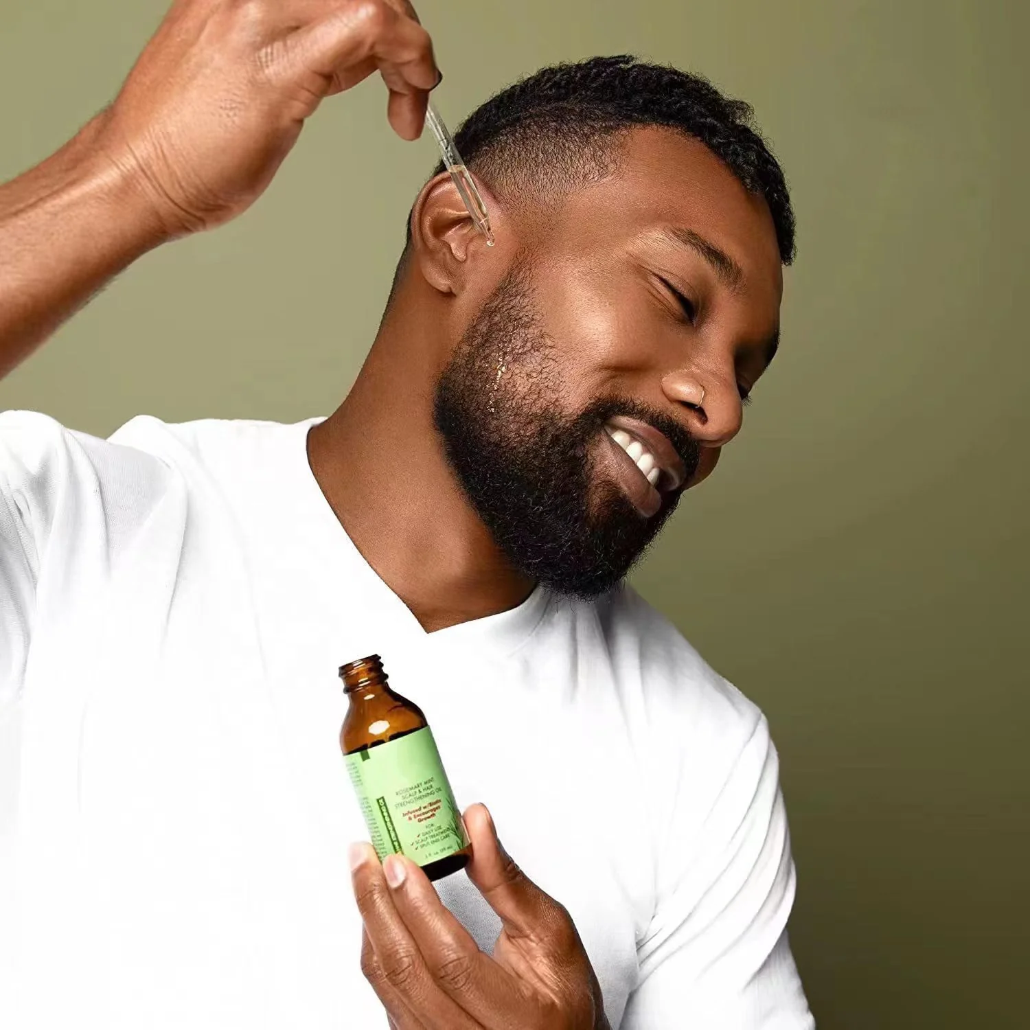 Hair Care Natural Organics Rosemary Mint Hair Growth Oil Strengthening Nourishing Conditioning Hair Oil