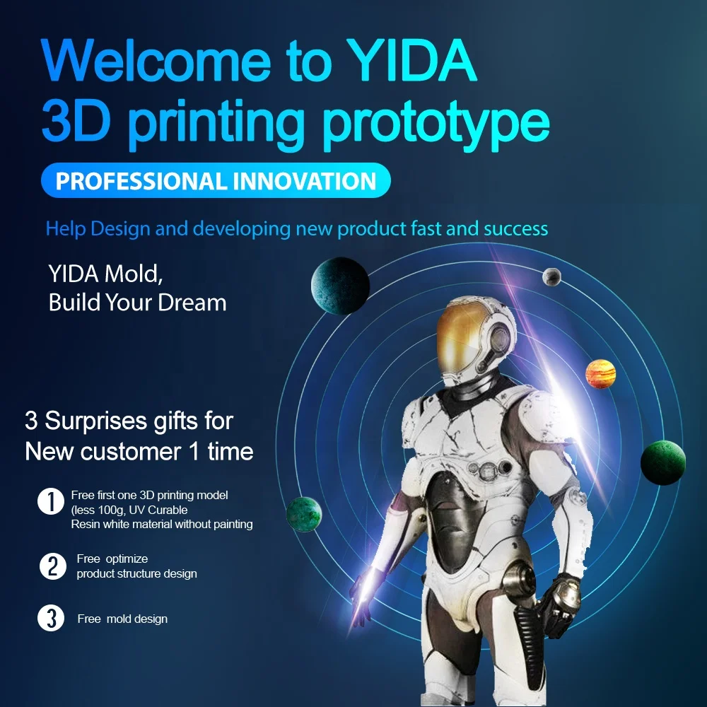 Rapid Prototyping Plastic 3D printing service fdm  prototype manufacturing