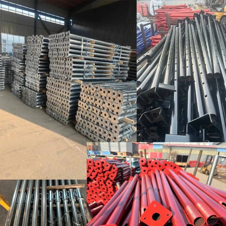 Low Price Galvanized Adjustable Shoring Scaffolding Steel Props for Concrete