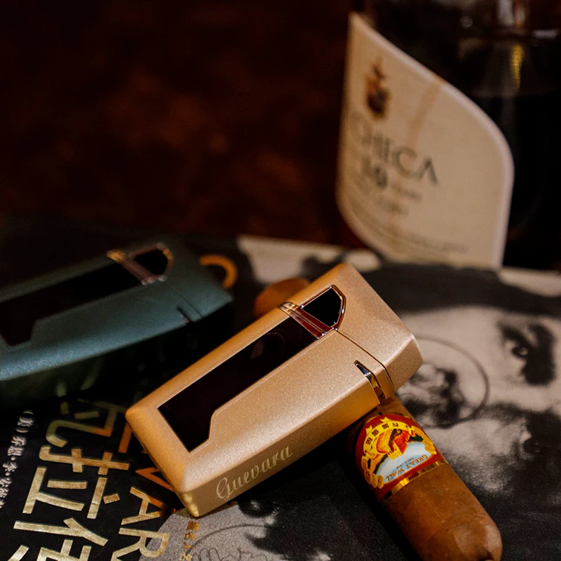 Fashionable smoking cigarette charging lighter slim fingerprint usb lighter