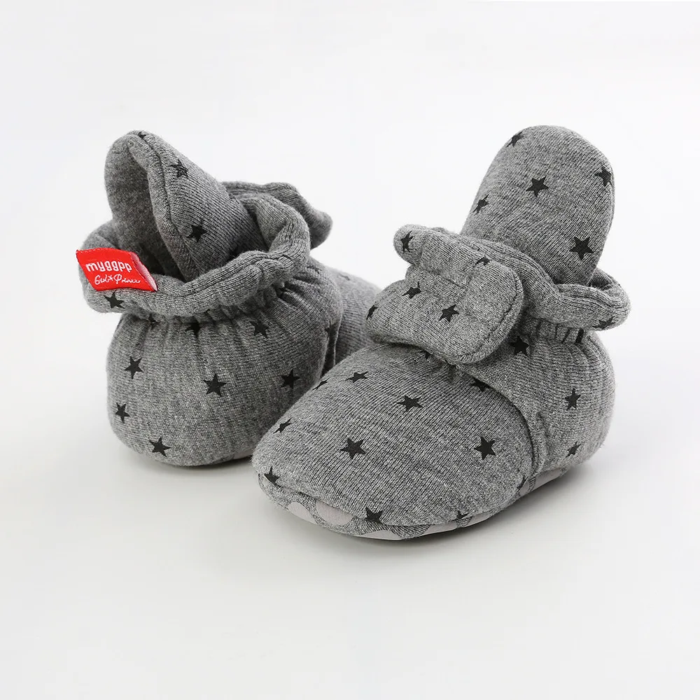 
Baby Boys Girls Infant Winter Warm Fleece Cozy Socks Shoes 
