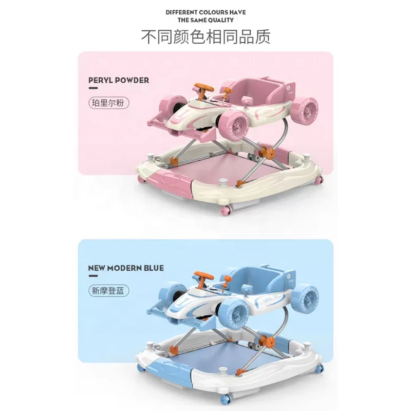 Babyland новый стиль популярный музыкальный Многофункциональный Детский багги 4 в 1 3 rockable baby walker для оптовой продажи