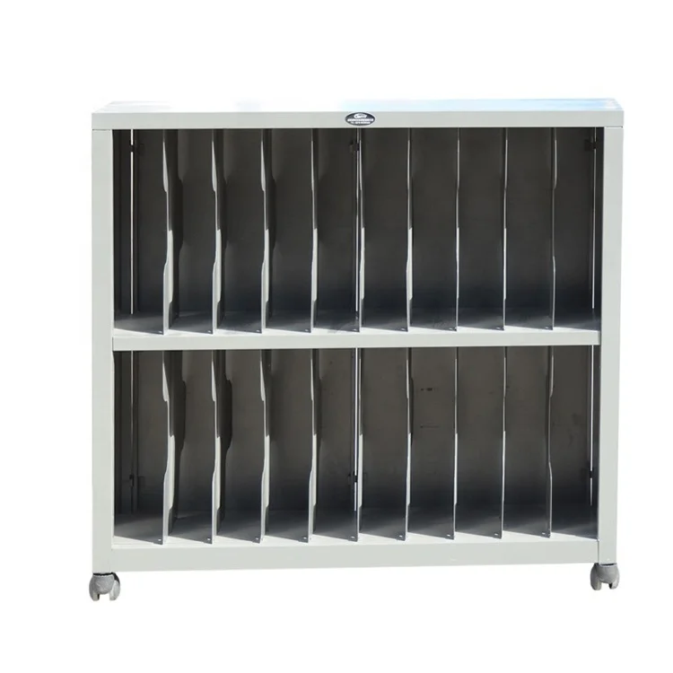 Офисные полки для финансовых счетов металлический шкаф хранения открытых книг файлов с колесиком