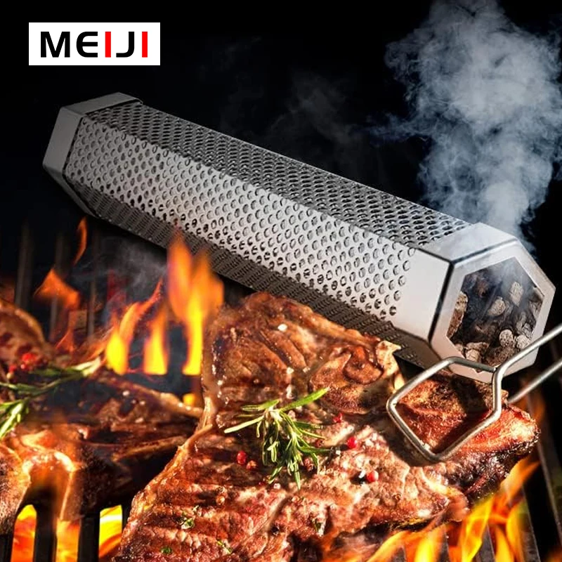MEIJI New Arrivals Best Selling Products Supplier BBQ Accessories Smoke Generator Smokehouse Smoker Tube