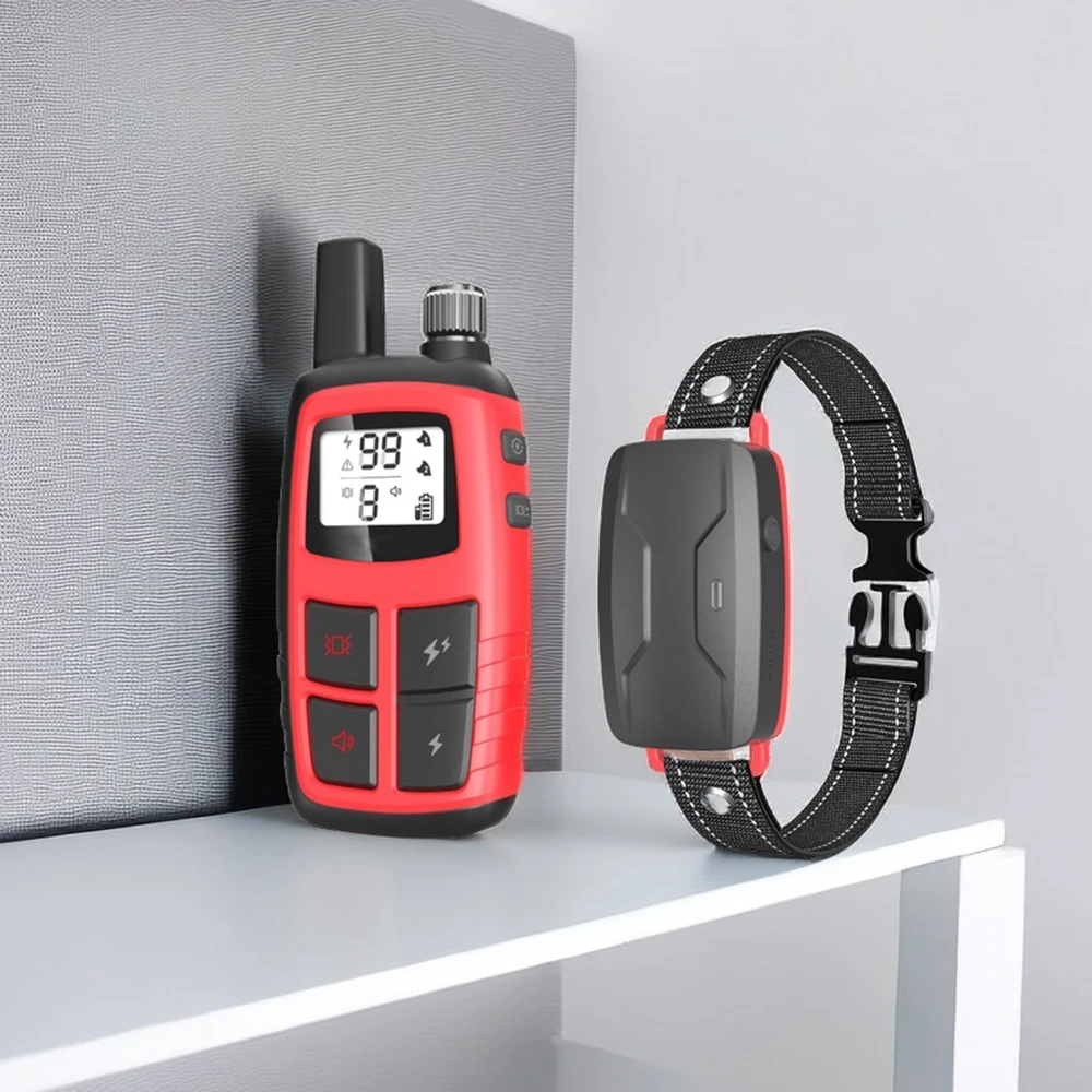 AD D01 IPX7 Remote No Shock Strong Vibrating Beep Electron Dog Tactical Training Device Bark Collar for Dogs Pet All Breeds Size