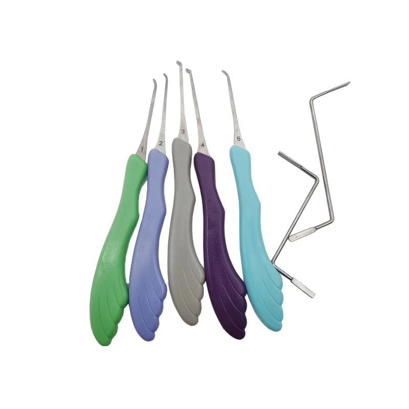 High Quality used Locksmith Tools 5pcs HUK Pick set for professional locksmith tools
