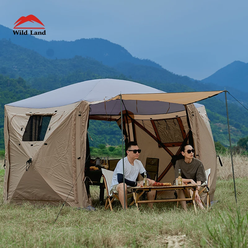Wild Land Hub Screen House 600 Lux big camping Gazebo outdoor hunting waterproof